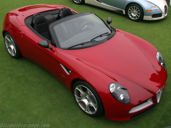 Alfa-Romeo 8C Spider Concept