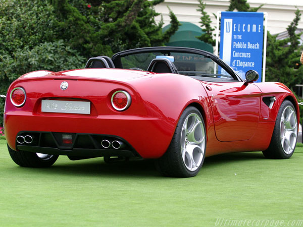 Alfa-Romeo 8C Spider Concept