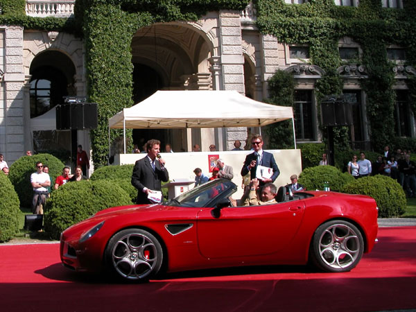 Alfa-Romeo 8C Spider Concept