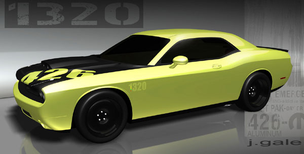 Dodge Challenger 1320 Mopar Concept