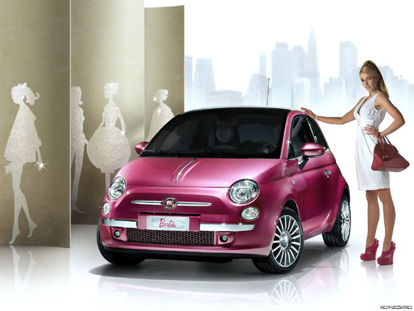 FIAT 500 Barbie Concept