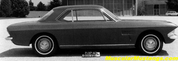 Ford Mustang Prototype 1962-07-27