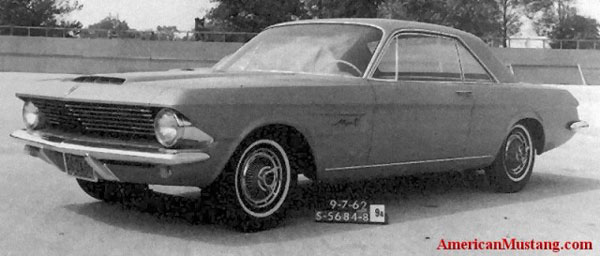 Ford Mustang Prototype 1962-09-07