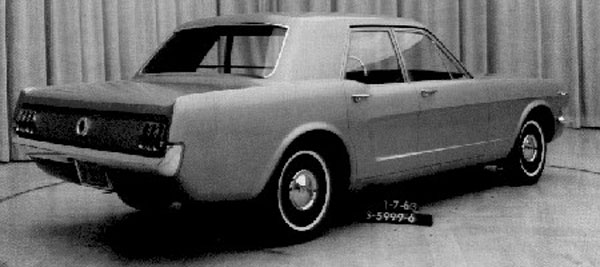 Ford Mustang Prototype 1963-01-07