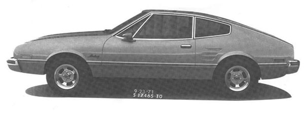 Ford Mustang Prototype 1971-09-23