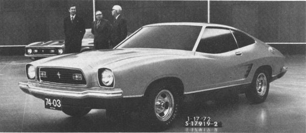 Ford Mustang Prototype 1972-01-17