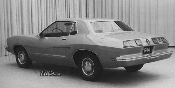 Ford Mustang Prototype 1972-01-24