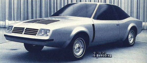 Ford Mustang Prototype 1975-09-10