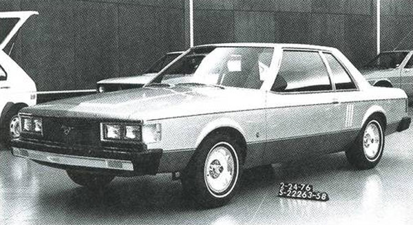 Ford Mustang Prototype 1976-02-24