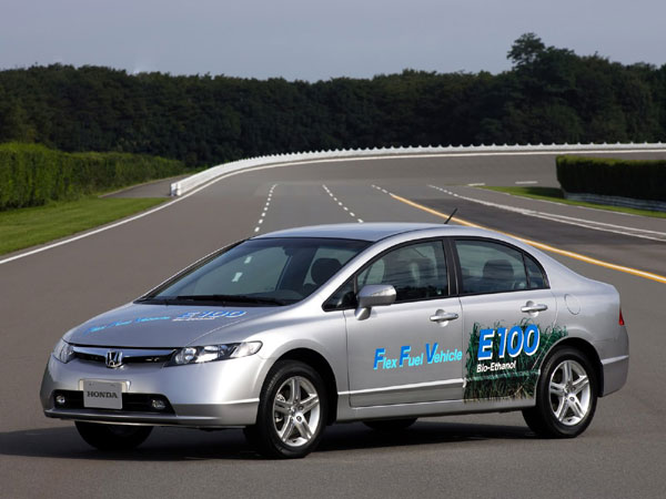 Honda Civic Flexible Fuel Vehicle Prototype