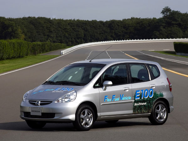 Honda Fit Flexible Fuel Vehicle Prototype