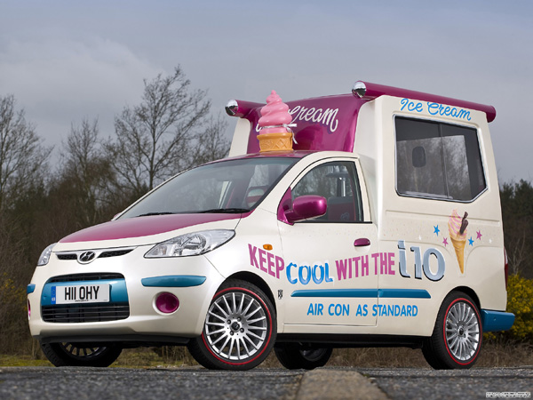 Hyundai i10 Ice Cream Van Concept