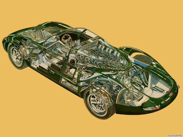 Jaguar XJ13 V12 Sports Racer Prototype