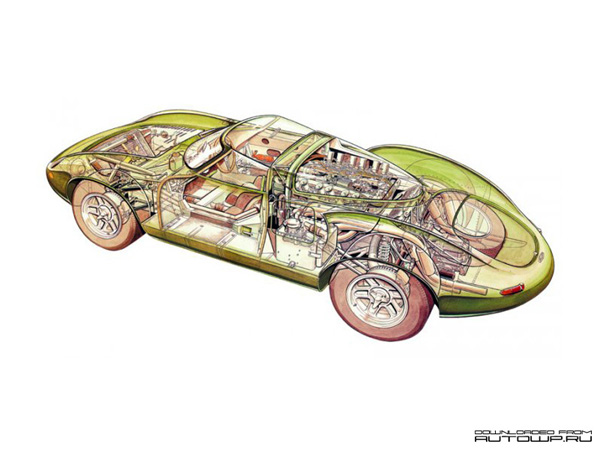 Jaguar XJ13 V12 Sports Racer Prototype