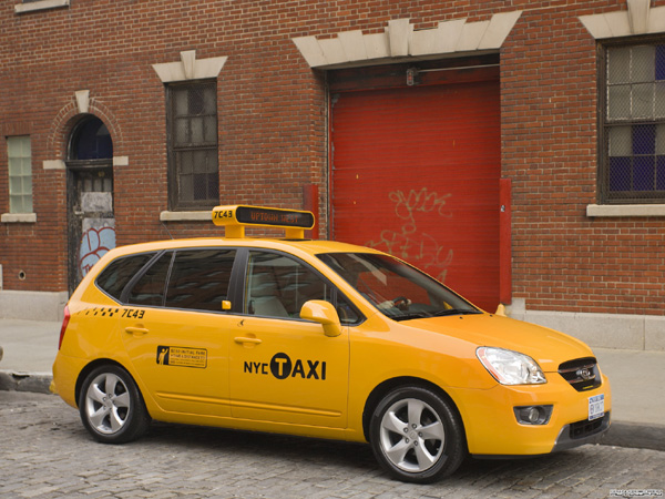 Kia Rondo Taxi Cab Concept
