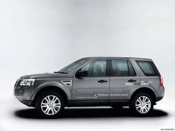 Land Rover Freelander Diesel ERAD Hybrid Concept