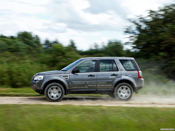 Land Rover Freelander Diesel ERAD Hybrid Concept