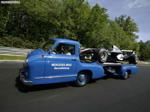 Mercedes-Benz Blue Wonder Transporter Concept