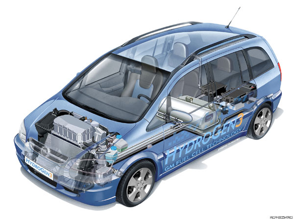 Opel Zafira HydroGen 3 Concept