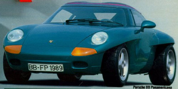 Porsche Panamericana Concept