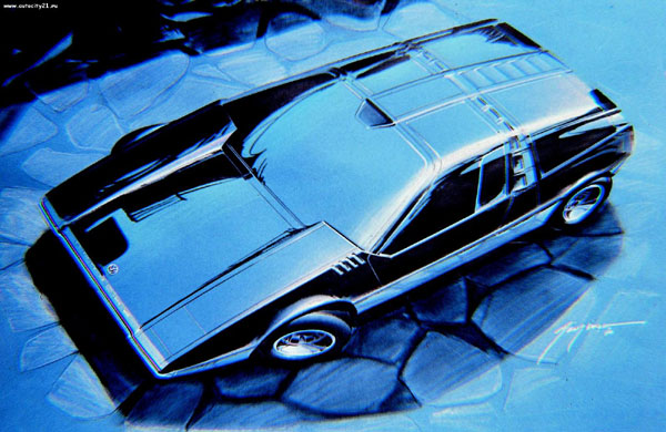 Porsche Tapiro Concept (ItalDesign/Volkswagen)