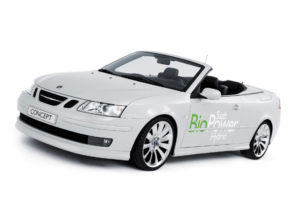 SAAB 9-3 Convertible BioPower  Hybrid Concept 