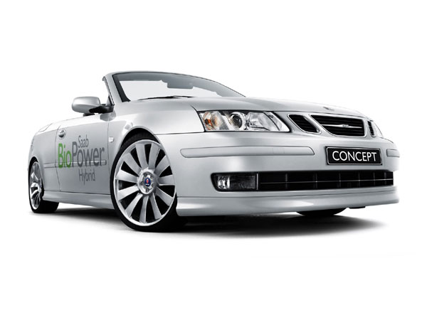 SAAB 9-3 Convertible BioPower  Hybrid Concept 