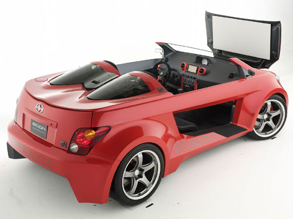 Scion xA Speedster by FIVE AXIS Concept