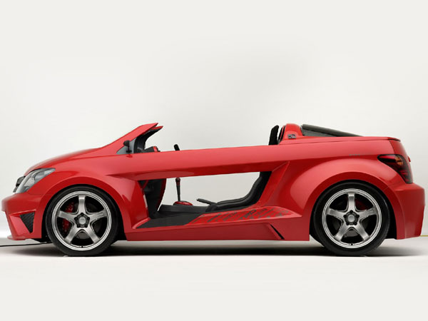 Scion xA Speedster by FIVE AXIS Concept