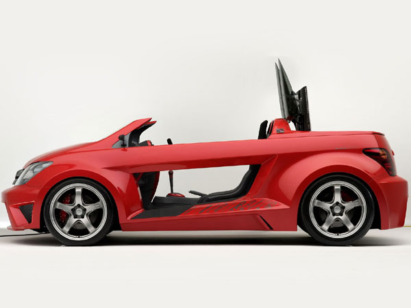 Scion xA Speedster by FIVE AXIS Concept