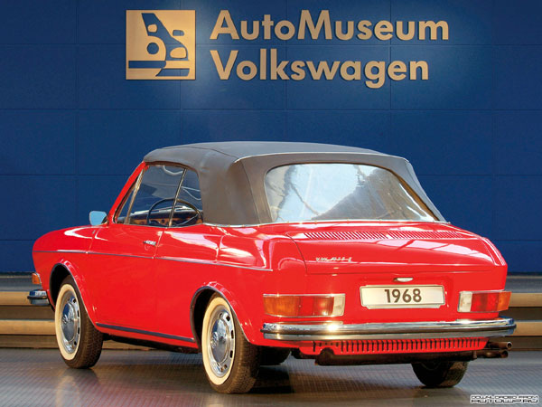 Volkswagen 411 Cabriolet Prototype (Karmann)