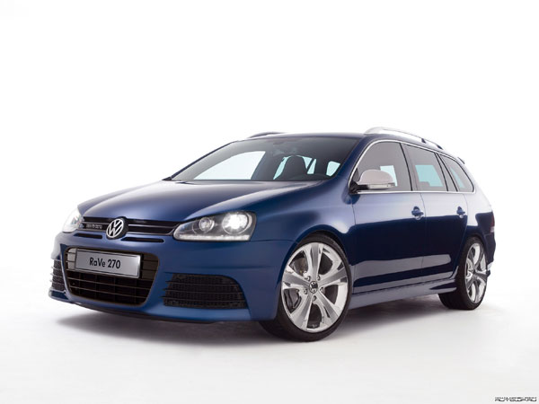 Volkswagen Golf Variant RaVe 270 Concept