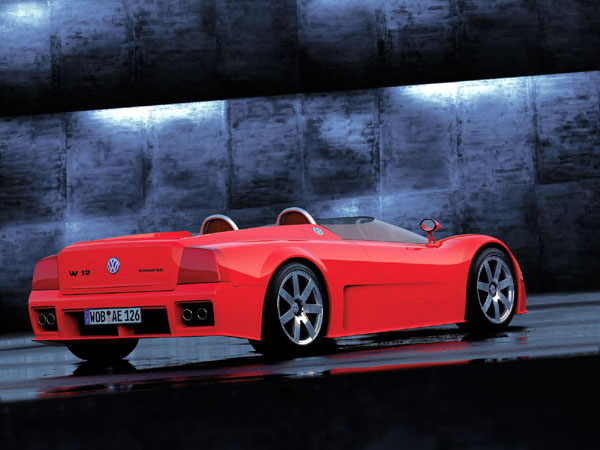 Volkswagen W12 Roadster Concept (ItalDesign)