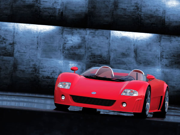 Volkswagen W12 Roadster Concept (ItalDesign)