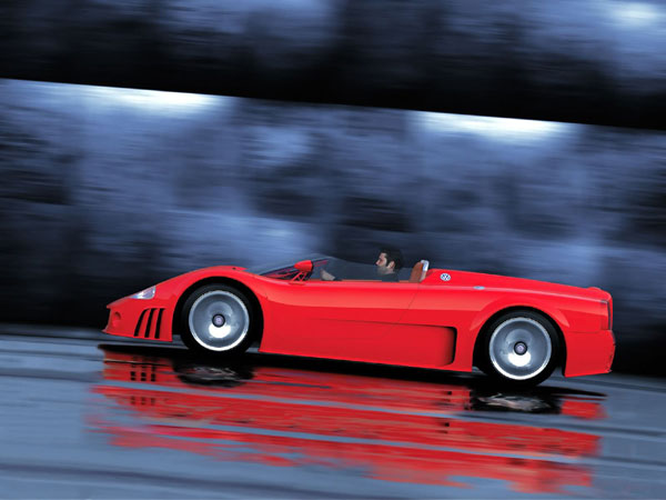 Volkswagen W12 Roadster Concept (ItalDesign)