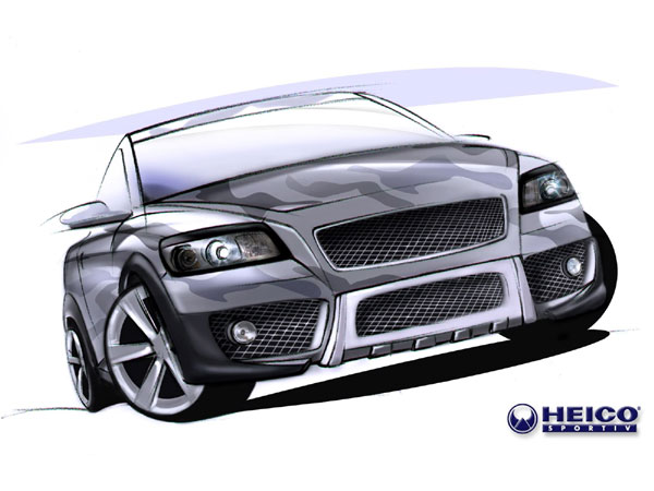 Volvo C30 Heico Sportiv and Burton Snowboards ConceptConcept