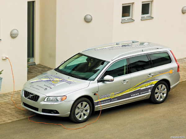 Volvo V70 Plug-in Hybrid Prototype