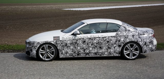 Фотошпионы сумели снять новый кабриолет BMW 4-Series