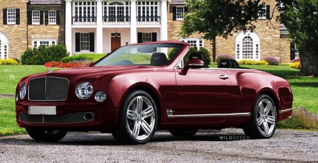 Bentley Mulsanne в кузове кабриолет не получил одобрения на выпуск