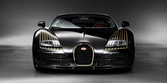    Bugatti Veyron Grand Sport Vitesse Black Bess