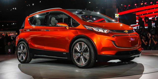 Chevrolet Bolt EV – концепт дешевого электрокара