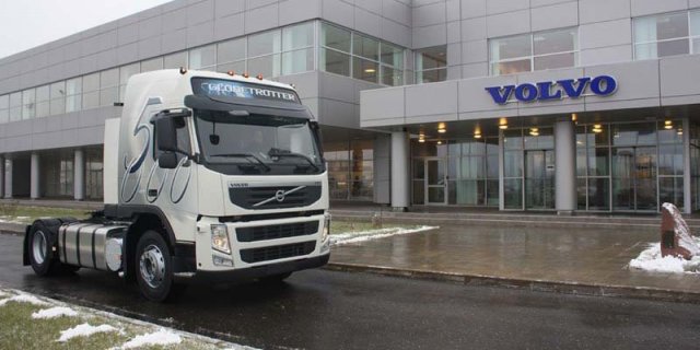 Volvo остановила завод в Калуге