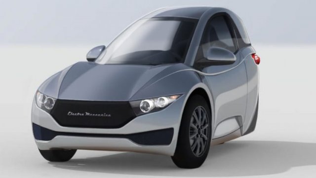 Канадская компания Electra Meccanica представила трехколесный автомобиль для мегаполисов