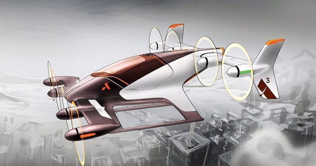 Airbus проведет испытания летающего такси
