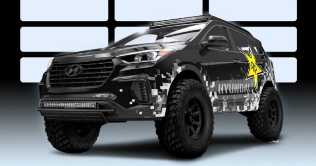 Тюнеры оснастили Hyundai Santa Fe системой впрыска закиси азота