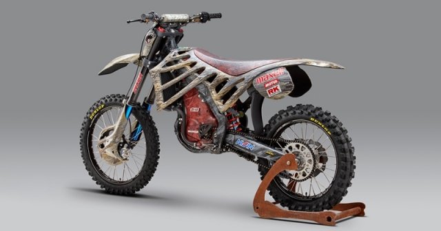 Тюнеры Honda изготовили электрический мотоцикл для спортивных гонок
