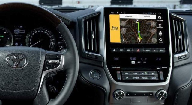 Где купить систему навигации на базе ОС Android для Toyota Land Cruiser 200?